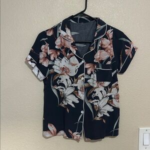 Floral Print Women's Top